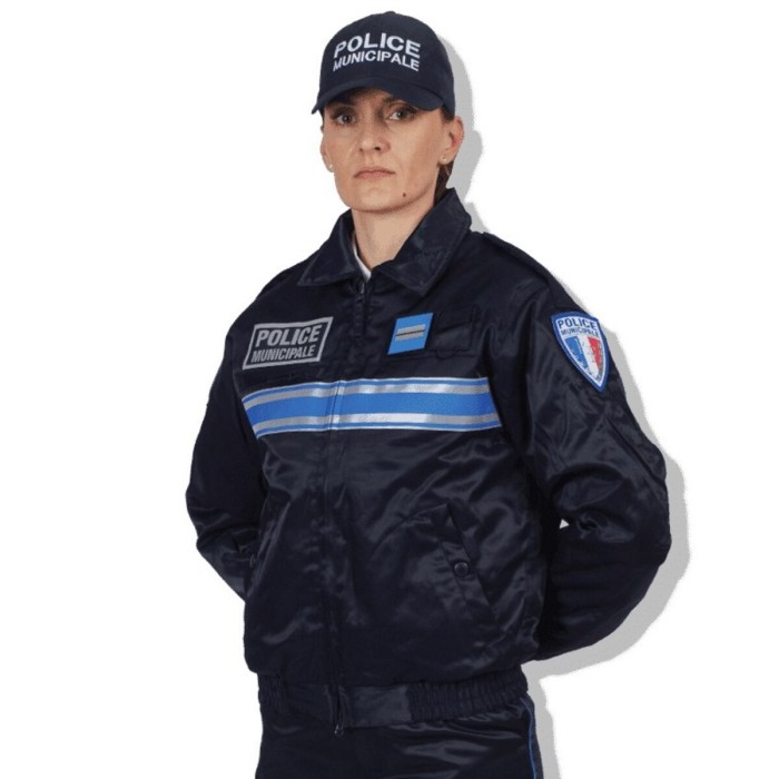 Blouson intervention satine