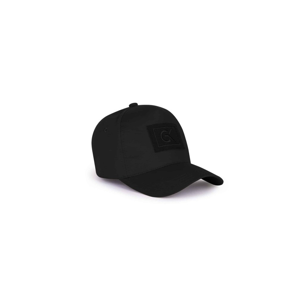 Casquette Avec Velcro – Noir