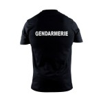 T-shirt Gendarmerie – Inscription blanche