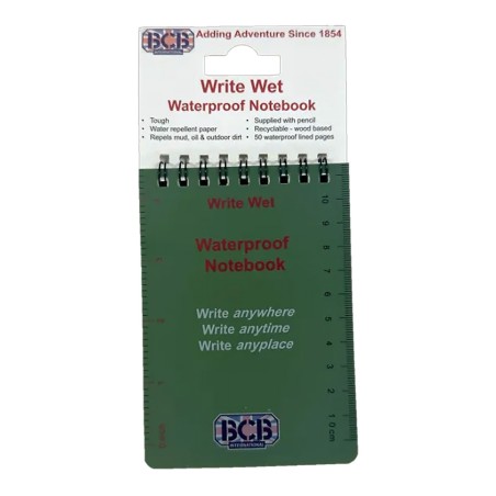 Carnet de Notes Waterproof Format Poche