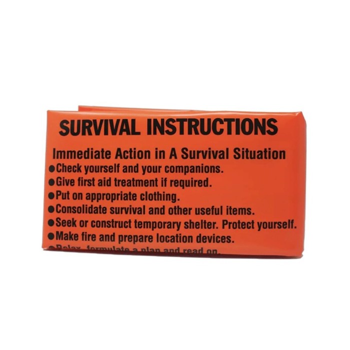 Sac De Survie Imprimé