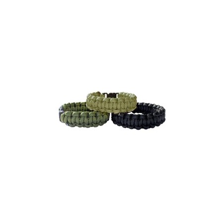Bracelet Paracorde 9″- Noir