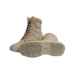 Chaussures d’Intervention Cuir & Toile Sable