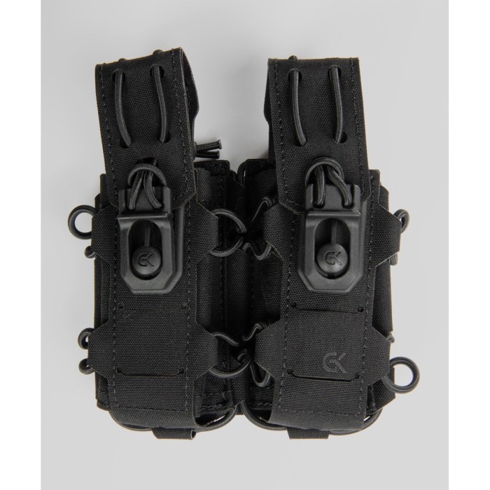 Double Porte-Chargeur 9mm GK DUTYCALL- Noir