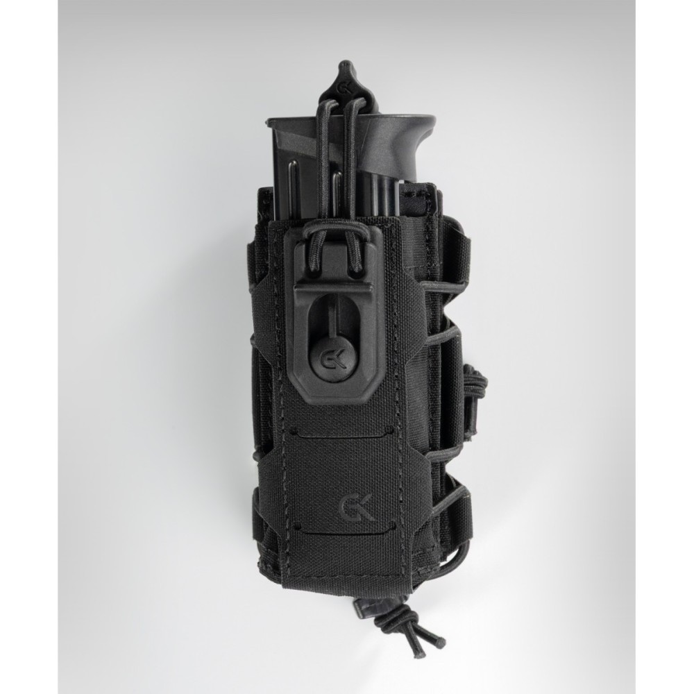 Double Porte Chargeur Superposé 9mm GK DUTYCALL- Noir