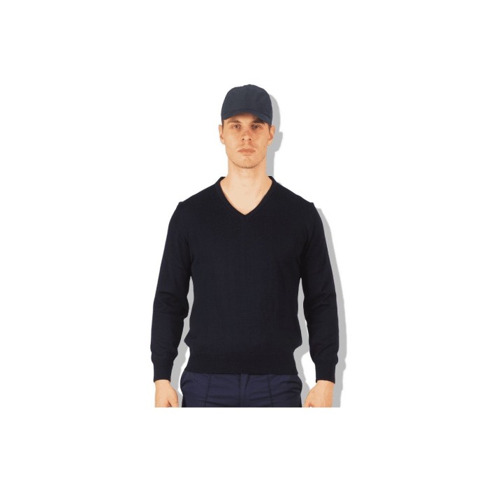 Pull Col V Neutre