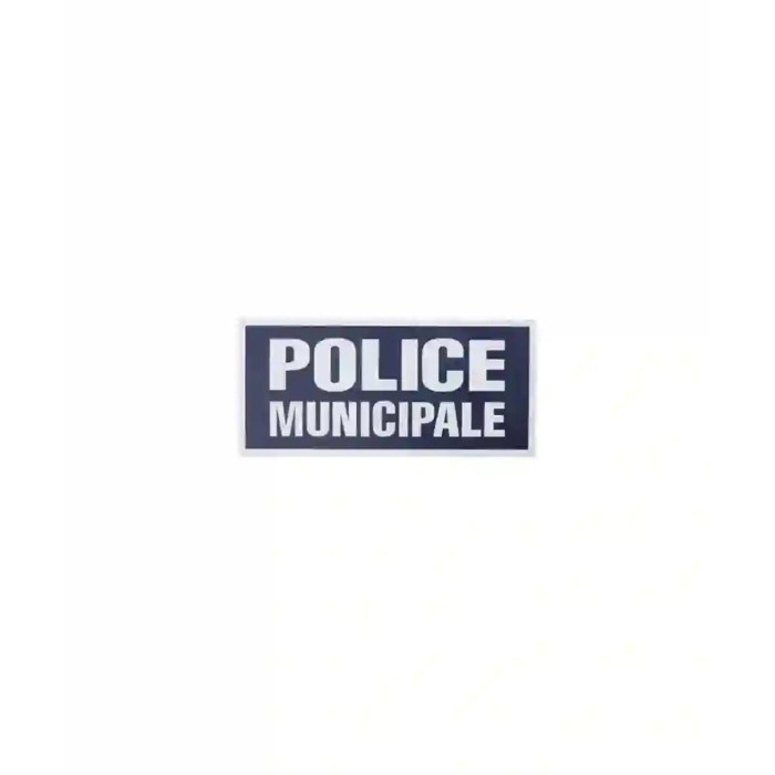 Flap “Police Municipale” Velcro 13x6cm