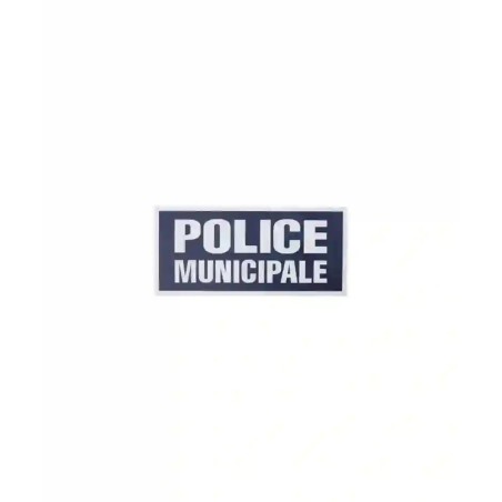 Flap “Police Municipale” Velcro 13x6cm