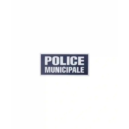 Flap “Police Municipale” Velcro 13x6cm