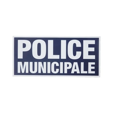 Flap “Police Municipale” Velcro 28x13cm