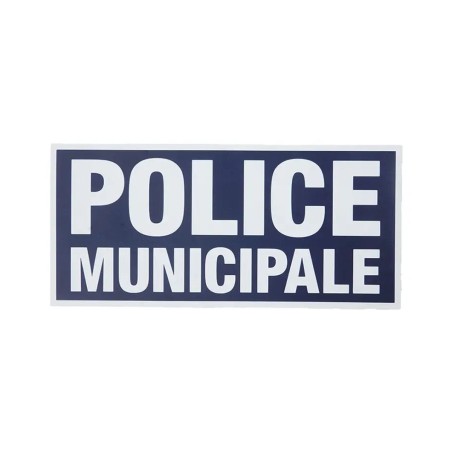 Flap “Police Municipale” Velcro 28x13cm