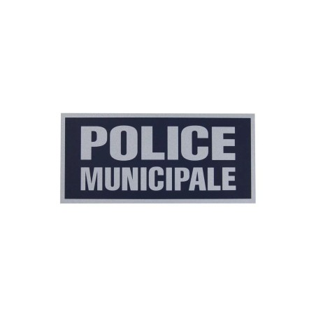 Flap “Police Municipale” Velcro 21×9.7cm