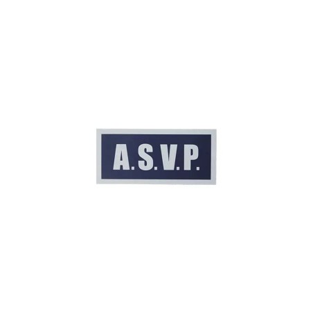 Flap ASVP sur Gripper 13x6cm