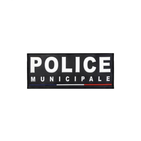 Pack Flaps Gomme Police Municipale Velcro