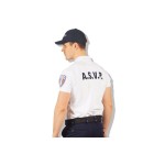 Polo ASVP Blanc Manches Courtes