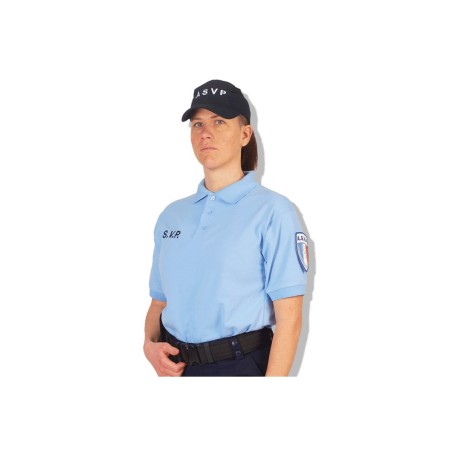 Polo ASVP Ciel Manches Courtes