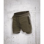 Short de Sport Sprint 2-en-1 GK UNDERCOVER Kaki