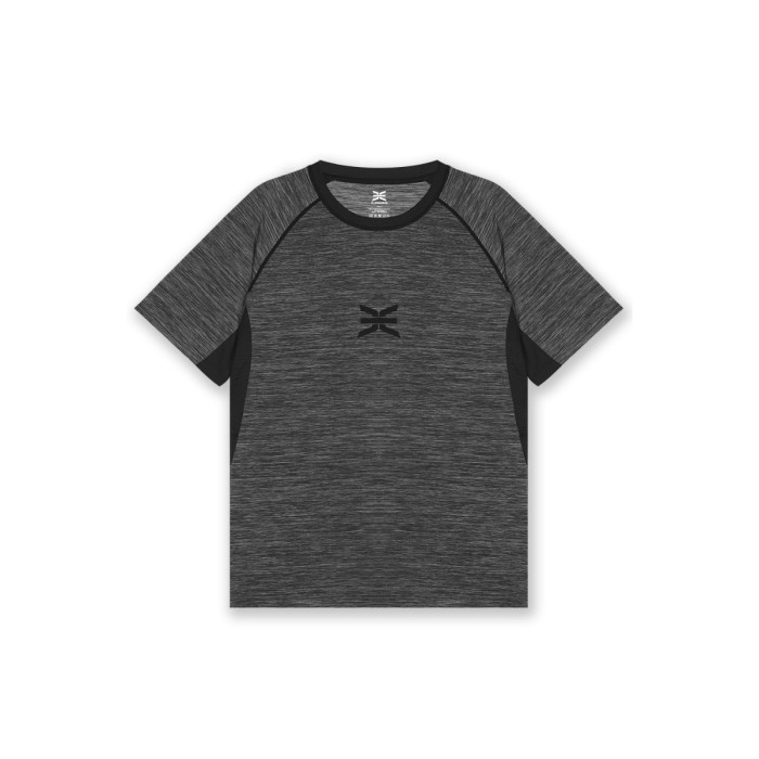 T-shirt de Sport Stamina Noir / Gris