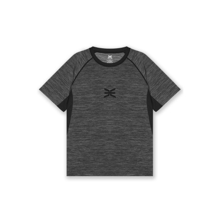 T-shirt de Sport Stamina Noir / Gris
