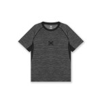 T-shirt de Sport Stamina Noir / Gris