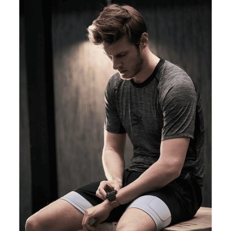 T-shirt de Sport Stamina Noir / Gris