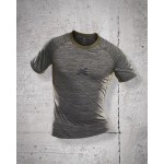 T-shirt de Sport Stamina Kaki / Gris