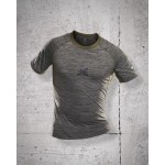 T-shirt de Sport Stamina Kaki / Gris