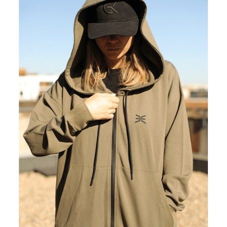 Cardigan Femme Anonymous Kaki