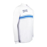 Polo Blanc Manches Longues