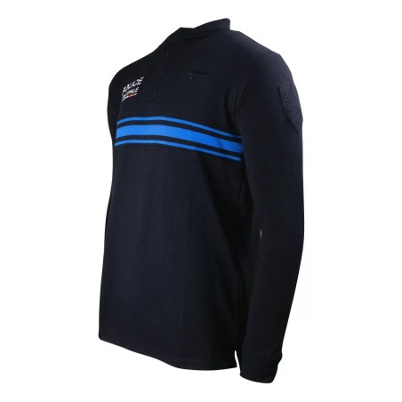 Polo Marine Manches Longues