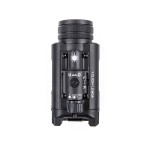 Lampe avec pointeur laser vert réglable pour arme de poing WL25 - éclairage blanc - 1200 lumens